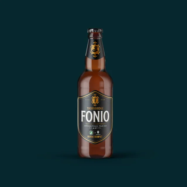 Thornbridge Fonio Pale Ale øl 500 ml flaske 4,5 %