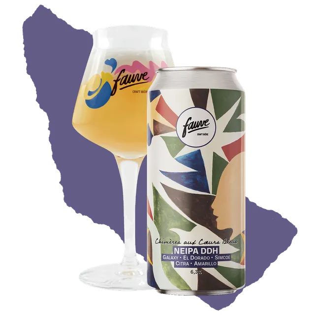Fauve Chimères NEIPA øl 44 cl Galaxy Citra Simcoe