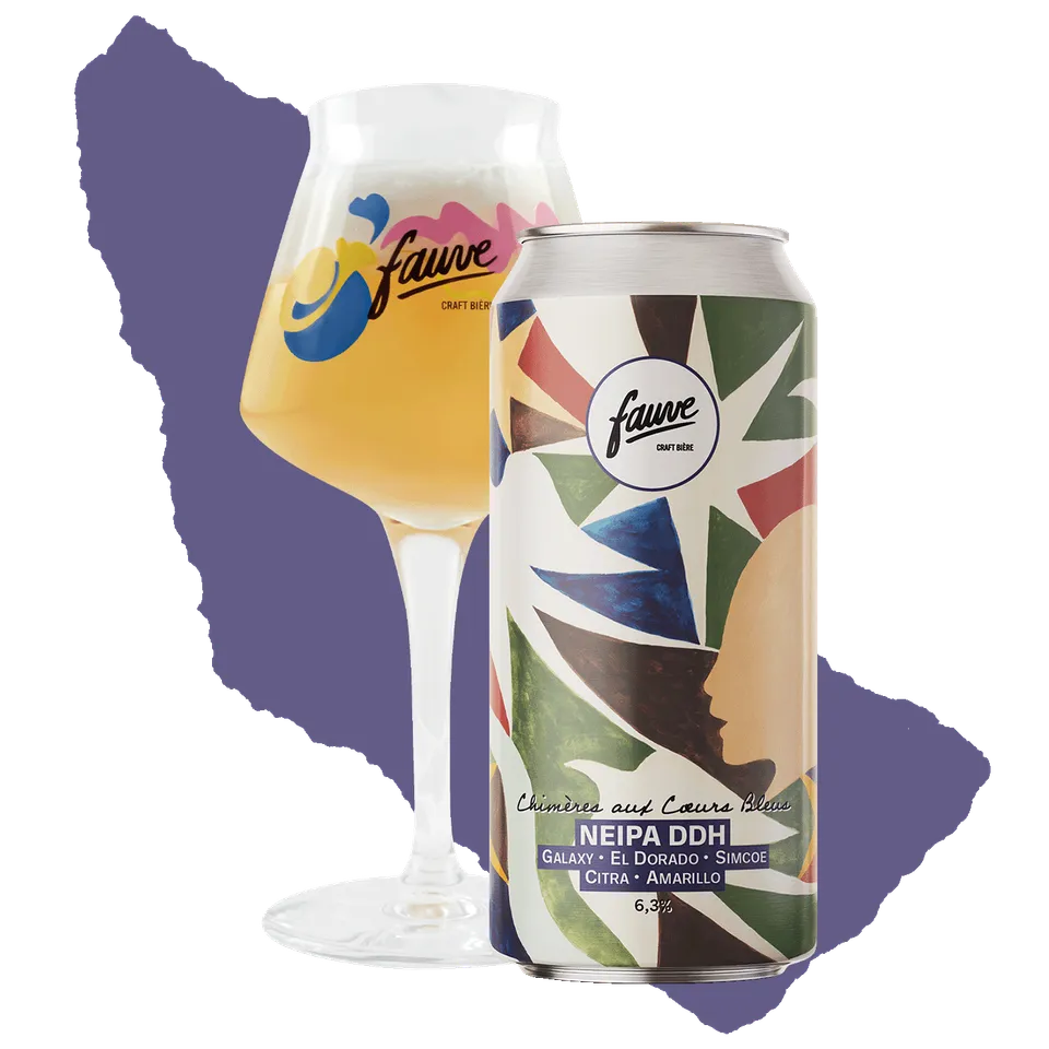 Fauve Chimères NEIPA øl 44 cl Galaxy Citra Simcoe