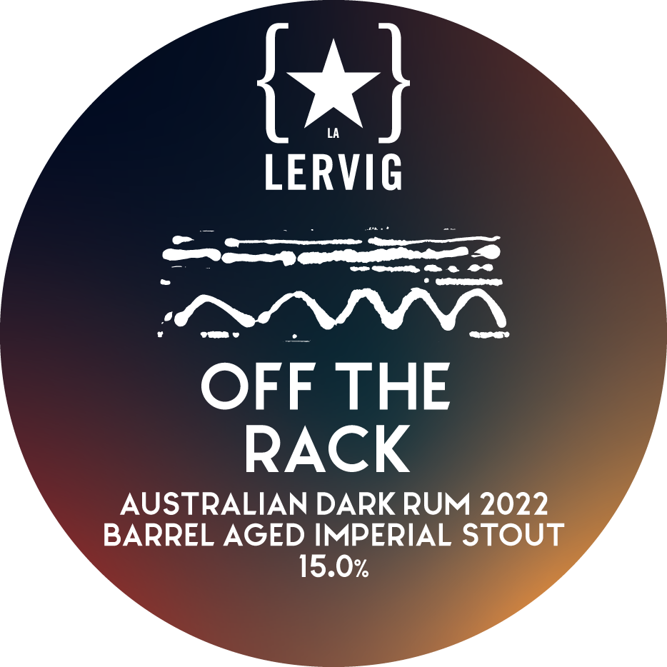 Lervig Off the Rack Australian Dark Rum 2022 stout boks
