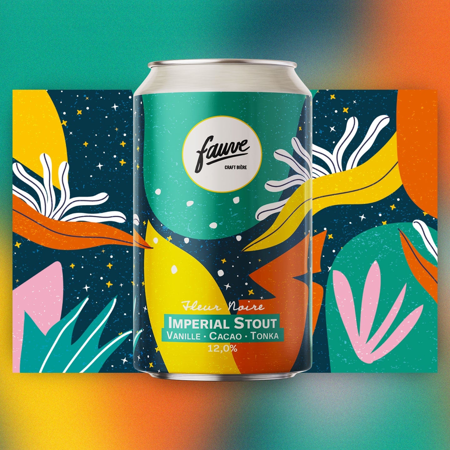 Fauve Fleur Noire imperial stout boks 33 cl vanilje