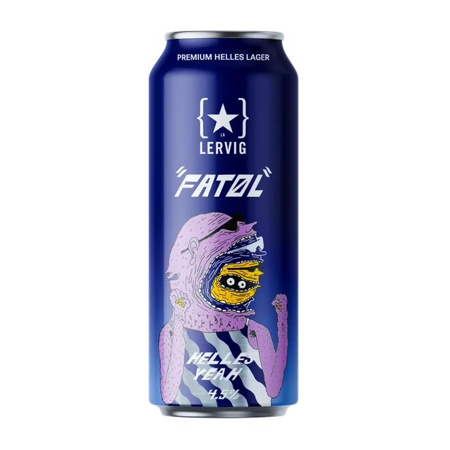 Lervig Helles Yeah helles øl boks lys