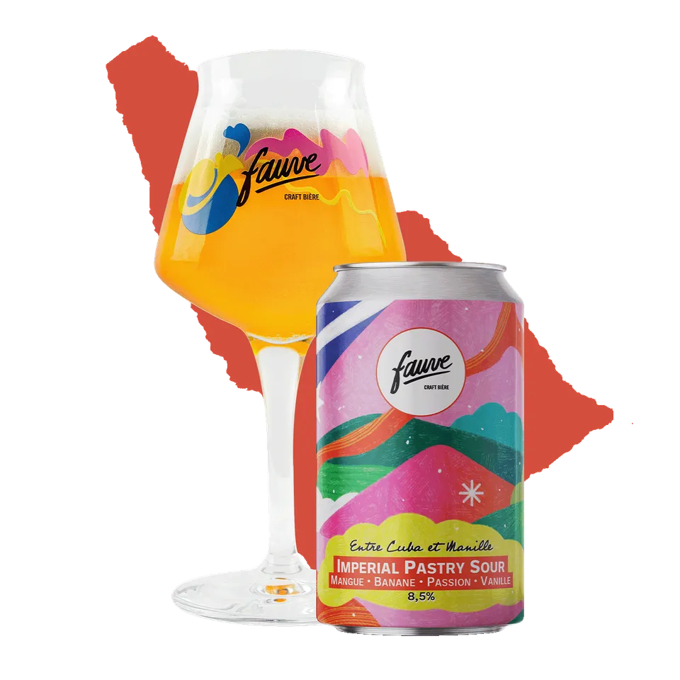Fauve Entre Cuba et Manille sour øl 33 cl mango