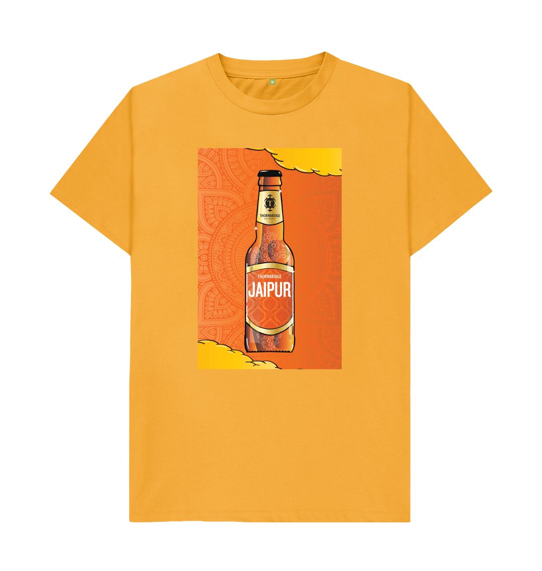 Thornbridge Jaipur TT Bottle t-skjorte hvit økologisk