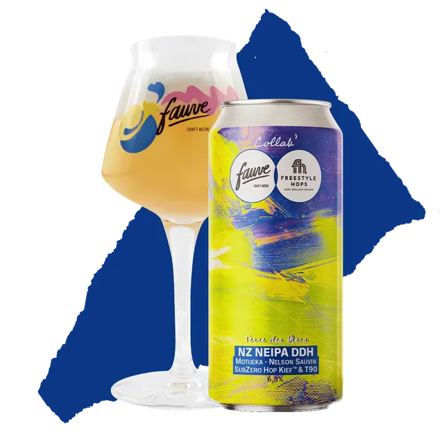 Fauve Terre des Mers øl 44 cl boks 6,3 prosent