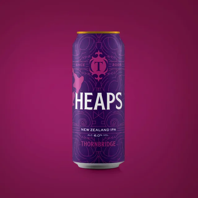 Thornbridge Heaps pale ale øl enkeltboks 6 prosent