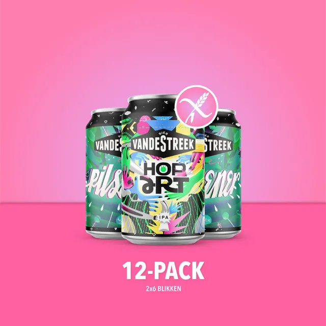 Vanderstreek glutenfri øl 2-pack IPA og pilsner