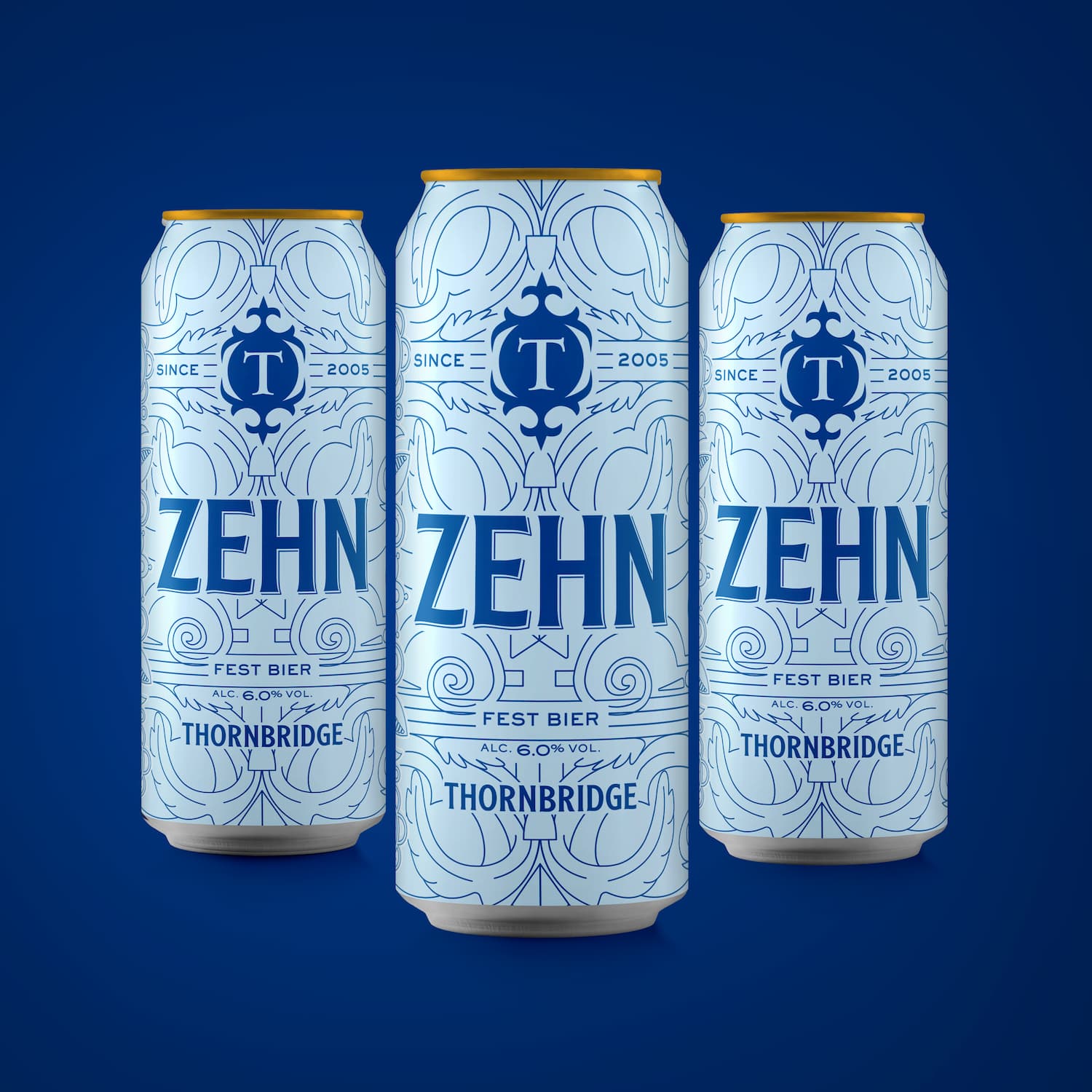Thornbridge Zehn Fest Bier lager 440ml 6% malt