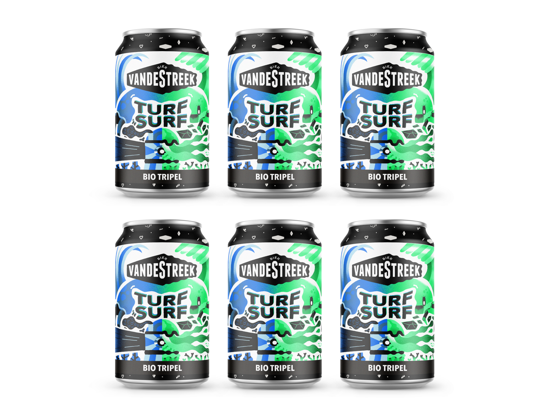 Vanderstreek Turf'n Surf tripel 1x33cl røyk