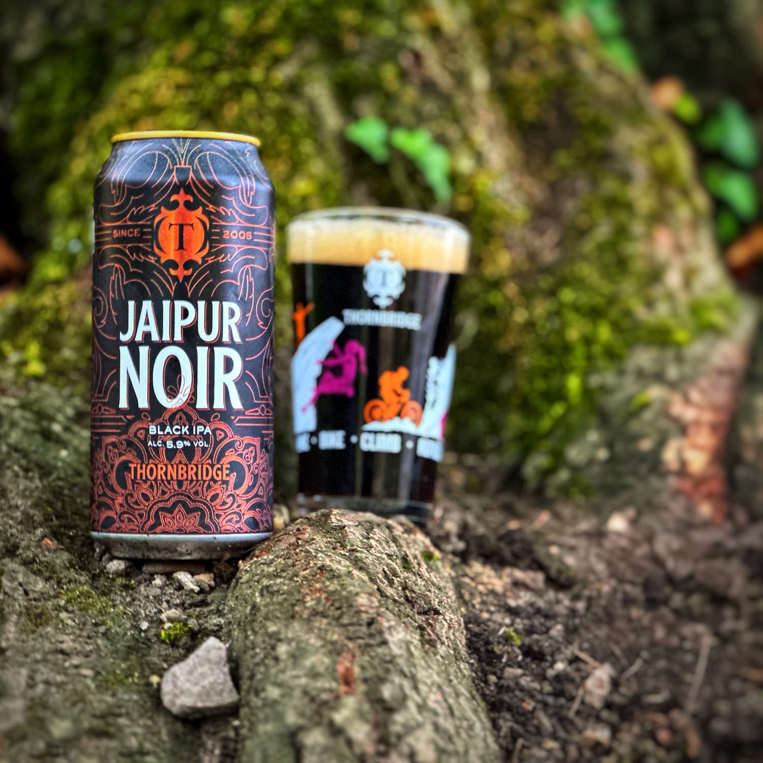 Thornbridge Jaipur Noir black IPA boks 440 ml