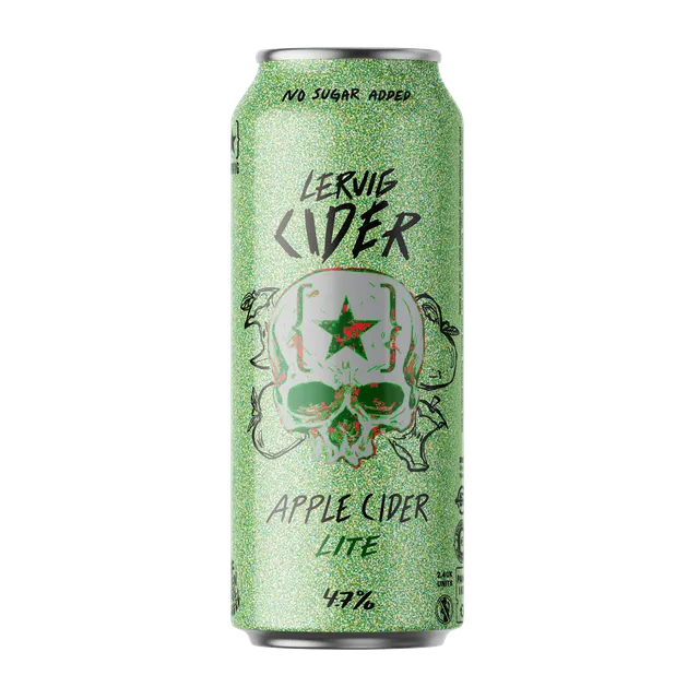 Lervig Apple Cider Lite sider 33cl boks lett