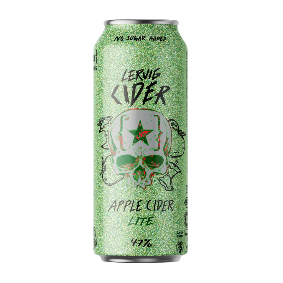 Lervig Apple Cider Lite sider 33cl boks lett