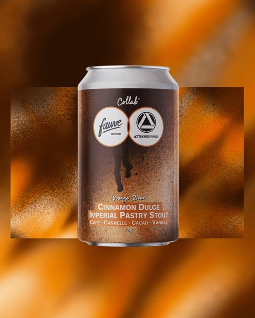 Fauve Visage Rieur imperial pastry stout øl boks 33 cl kaffe 12%