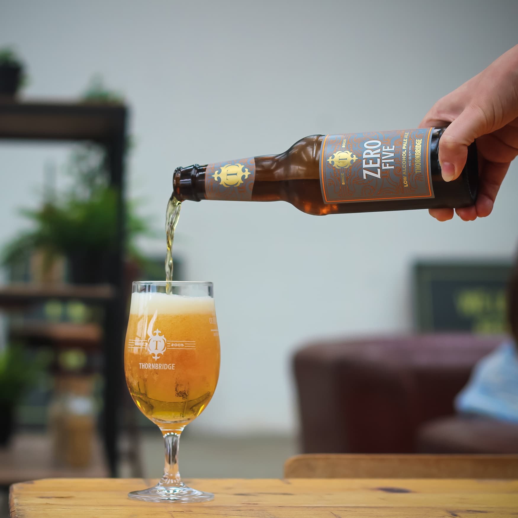 Thornbridge Zero Five pale ale alkoholfri 330ml sitron