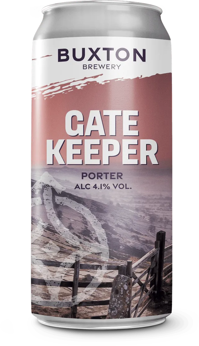 Buxton Gatekeeper porter øl boks mørk