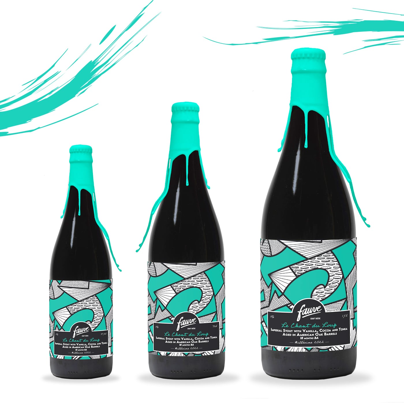 Fauve Chant du Loup Imperial Stout 37,5cl 11% fat