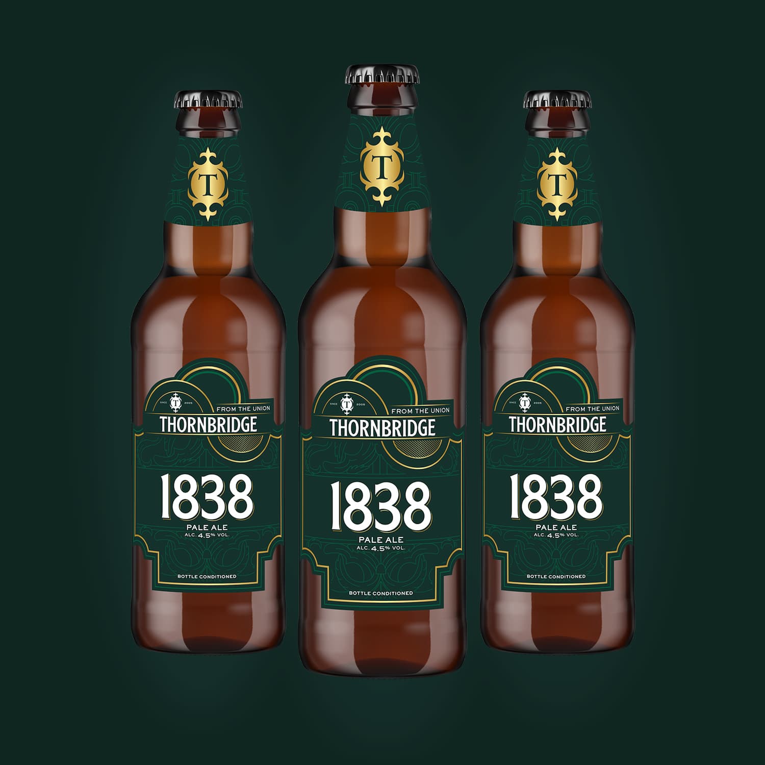 Thornbridge 1838 pale ale flaske enkeltflaske floral