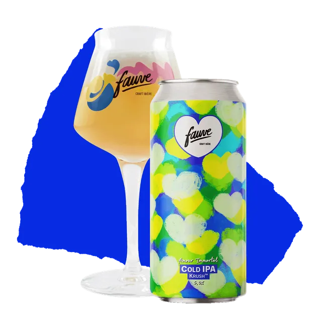 Fauve Amour Immortel cold IPA øl 44cl 5,0%