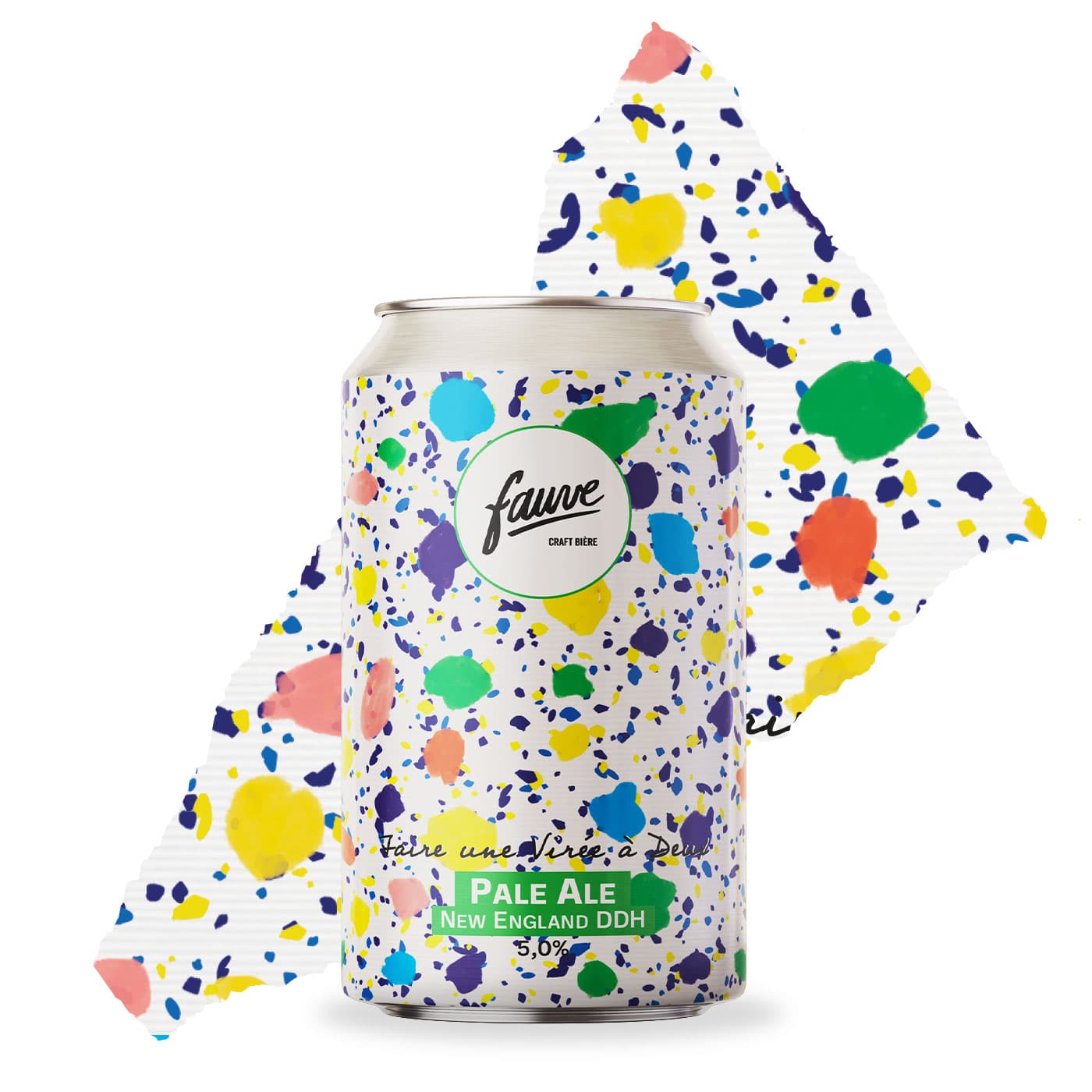 Fauve Virée à Deux NE Pale Ale boks 33cl 5,0% fruktig