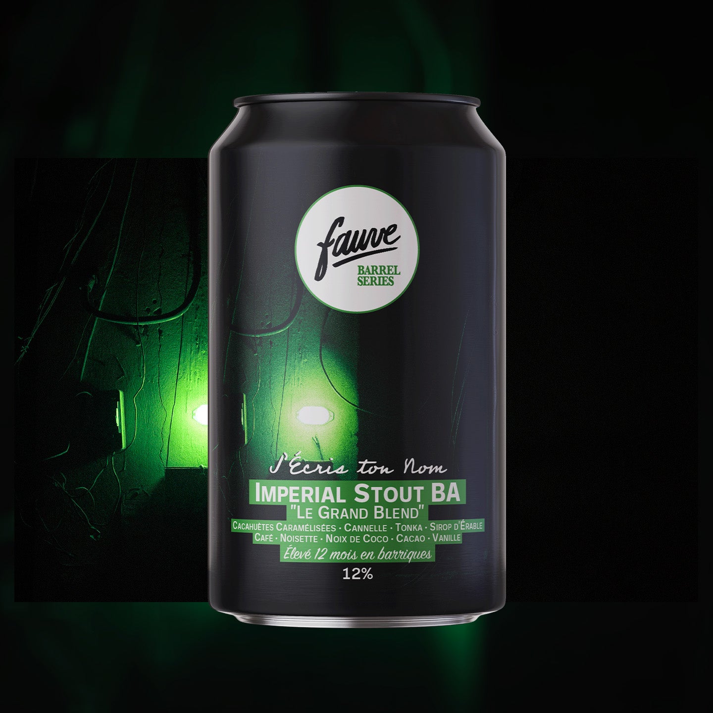 Fauve Jécris ton Nom Imperial Stout øl 33 cL 12 prosent