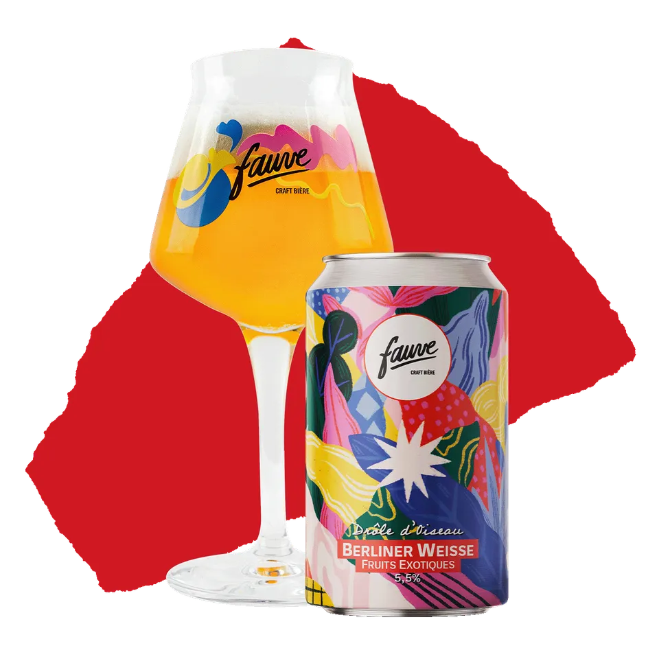 Fauve Drôle d'Oiseau berliner weisse boks 33cL 5,5 %