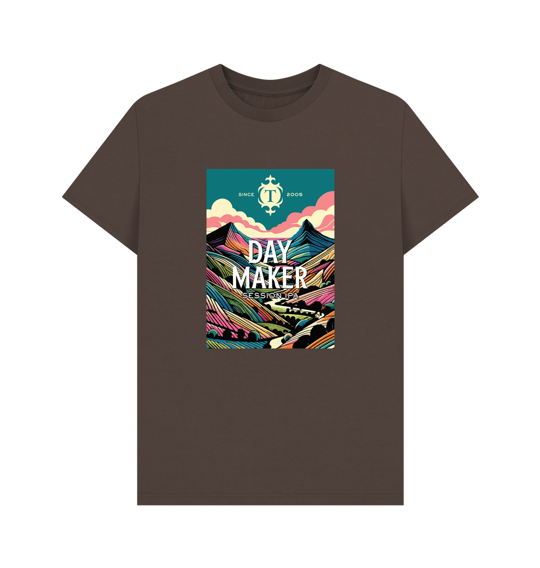 Thornbridge Daymaker t-skjorte svart M økologisk