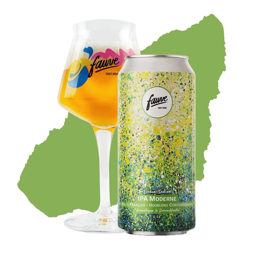 Fauve Océan Indien IPA øl boks 44cL Citra 6%