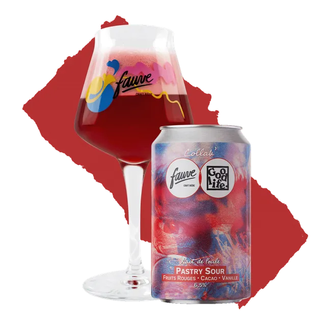 Fauve Lait de Poule pastry sour boks 33cL 6,5 %