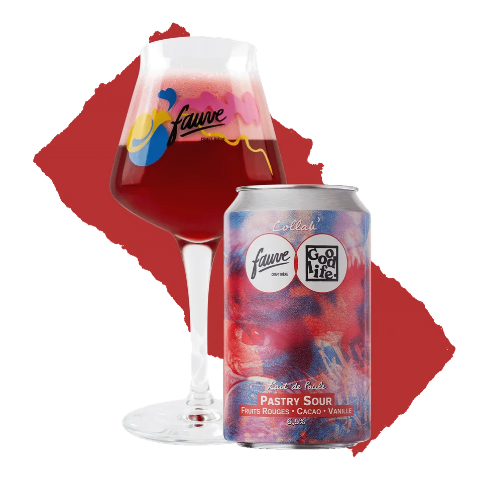 Fauve Lait de Poule pastry sour boks 33cL 6,5 %