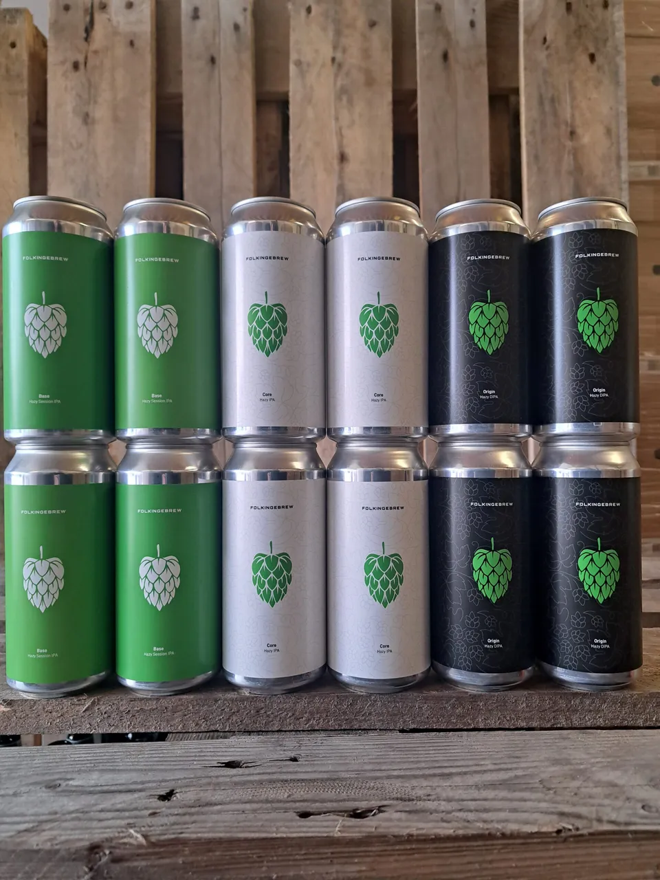 Folkingebrew Core Range Pack kasse 3 boks Base Core Origin