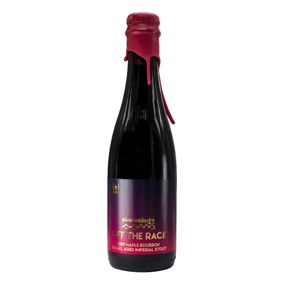 Lervig Off the Rack 2020 Maple Bourbon øl 33 cl boks fatpreget