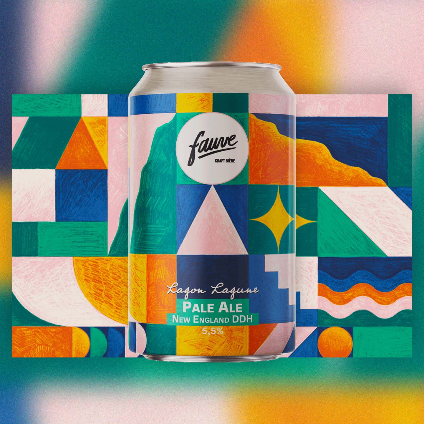 Fauve Lagon Lagune pale ale boks 33cL fruktig