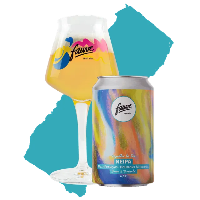 Fauve Rejaillir Le Feu NEIPA øl boks 33 cl kokos