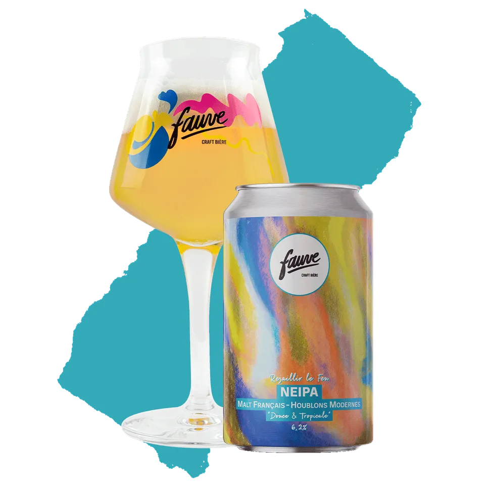 Fauve Rejaillir Le Feu NEIPA øl boks 33 cl kokos