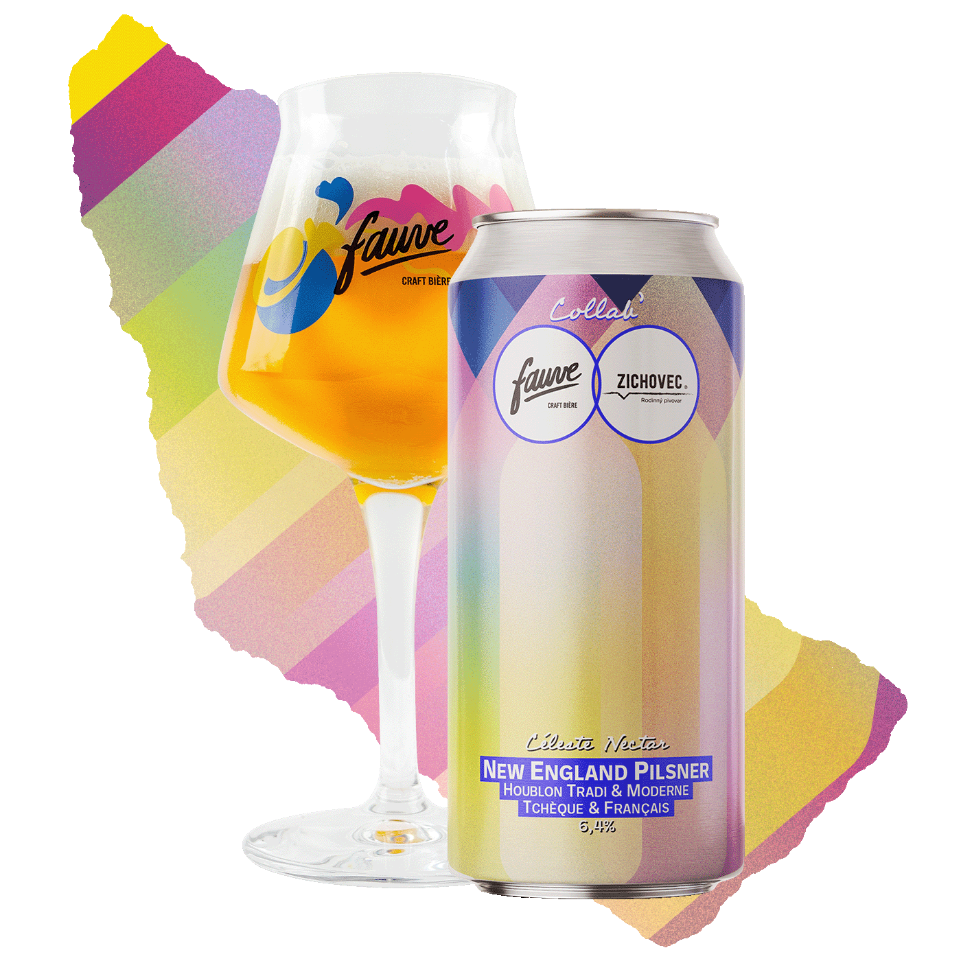 Fauve Céleste Nectar øl boks 44 cl pilsner
