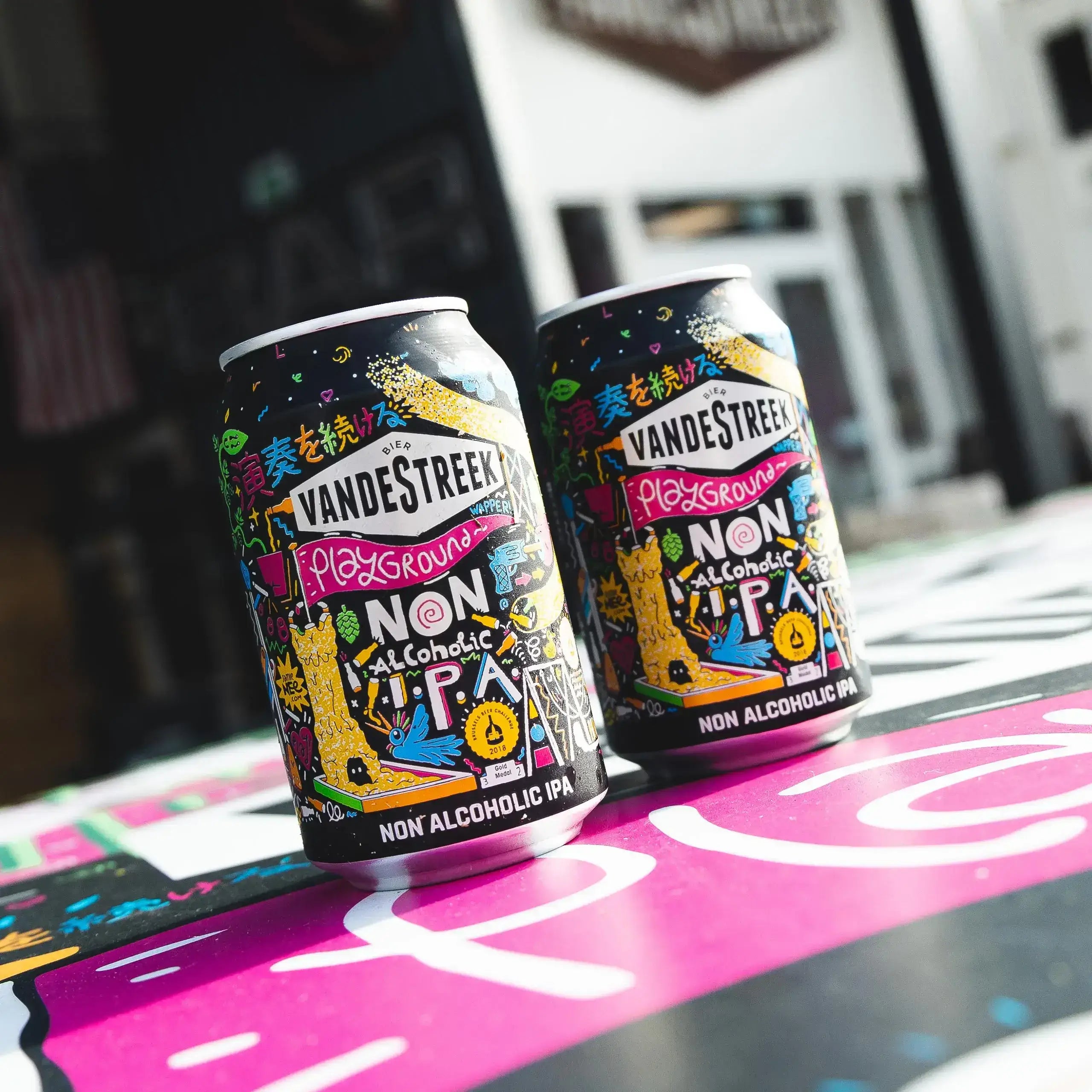 Vanderstreek Playground alkoholfri IPA 33cl boks