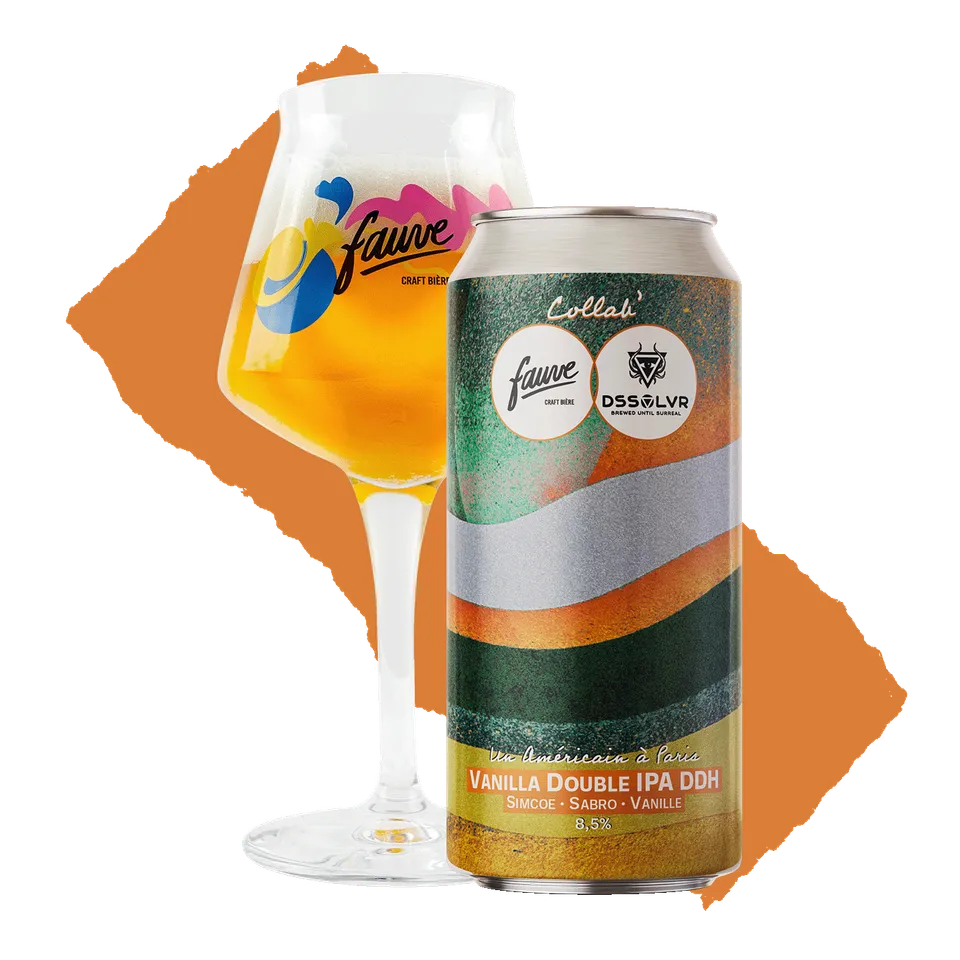 Fauve Un Américain à Paris double IPA boks 44cL vanilje