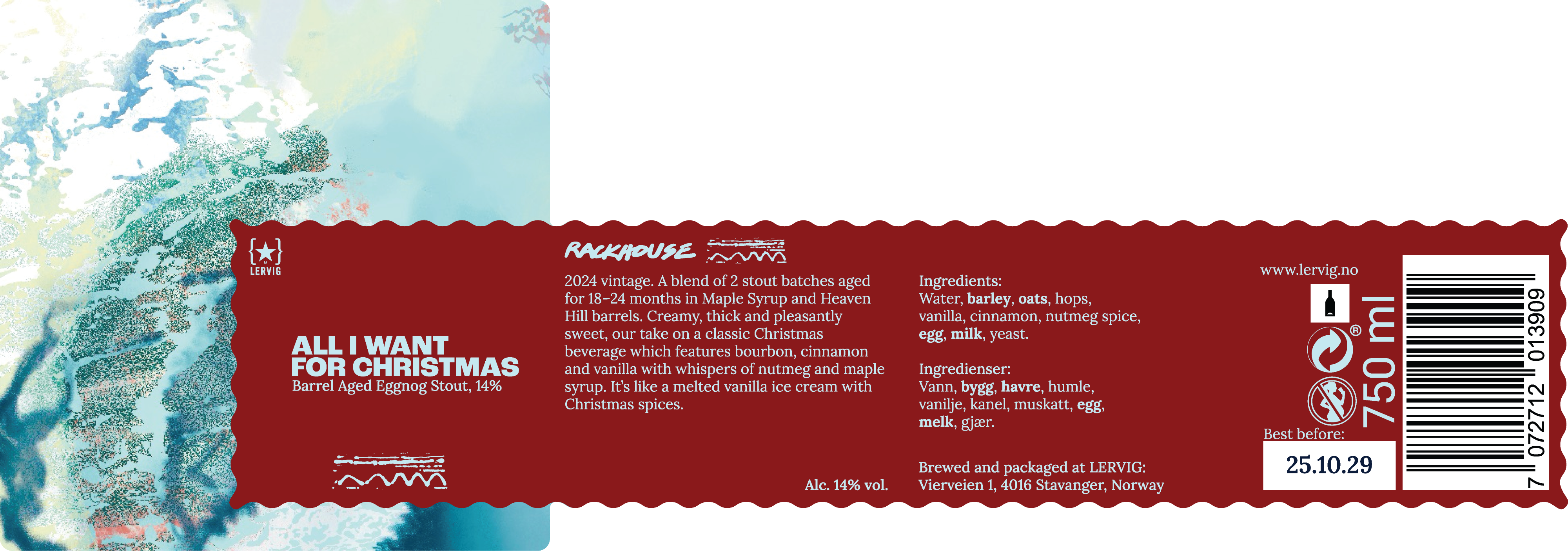 Lervig All I Want for Christmas 2024 ol boks 33cl krydder