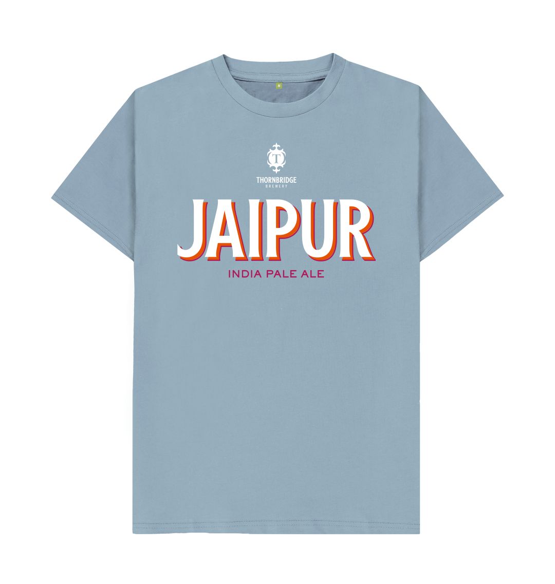 Thornbridge Jaipur t-skjorte Navy Blue økologisk