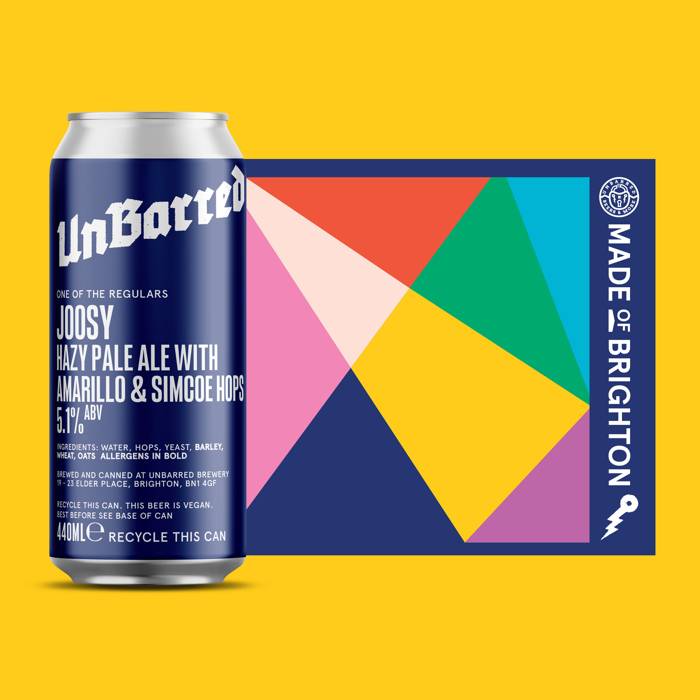Unbarred Joosy 5,1% pale ale boks 1 boks sitrus
