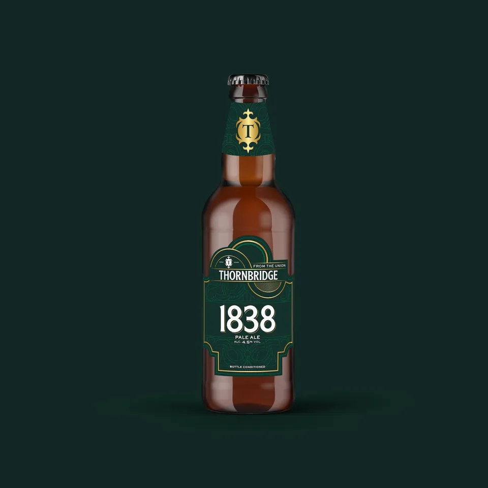 Thornbridge 1838 pale ale flaske enkeltflaske floral