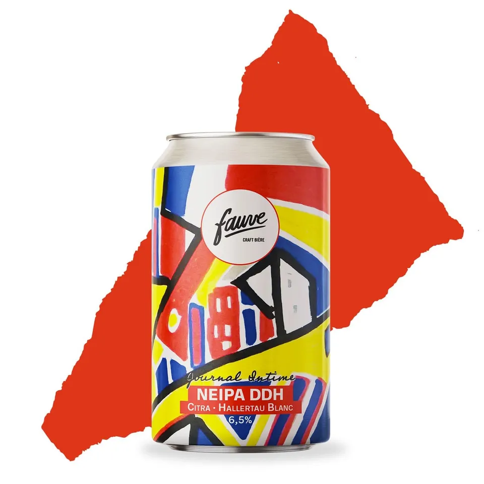 Fauve Journal Intime NEIPA øl boks 33 cl sitrus 6,5%