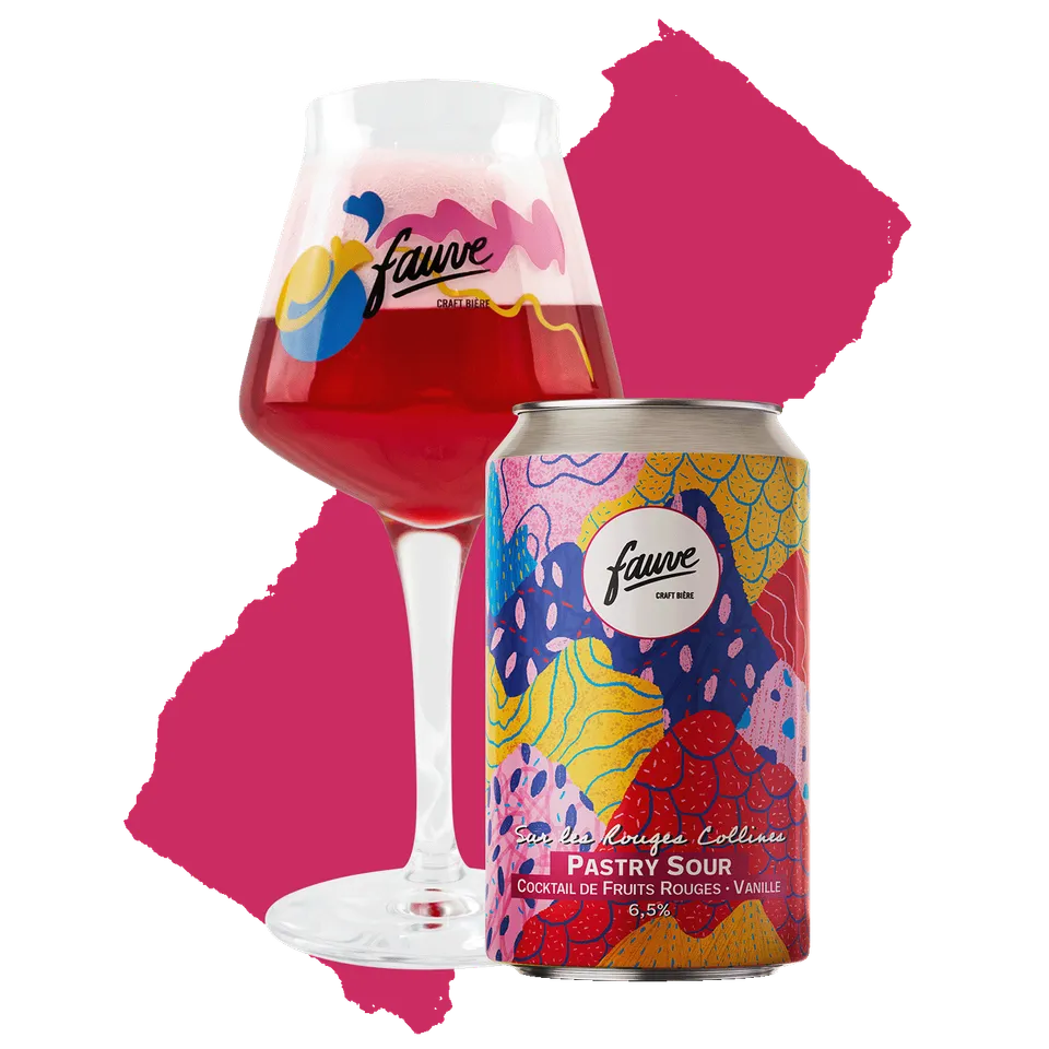 Fauve Sur les Rouges Collines pastry sour øl boks 33 cl bær