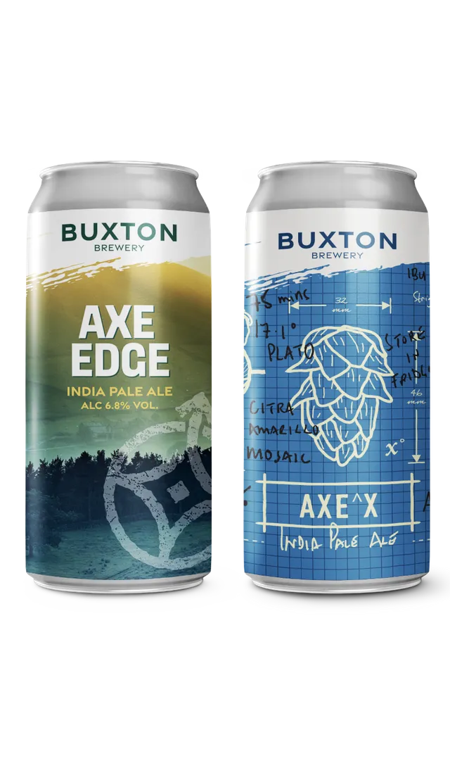 Buxton Axe Pack IPA ølkasse 12 bokser humlet