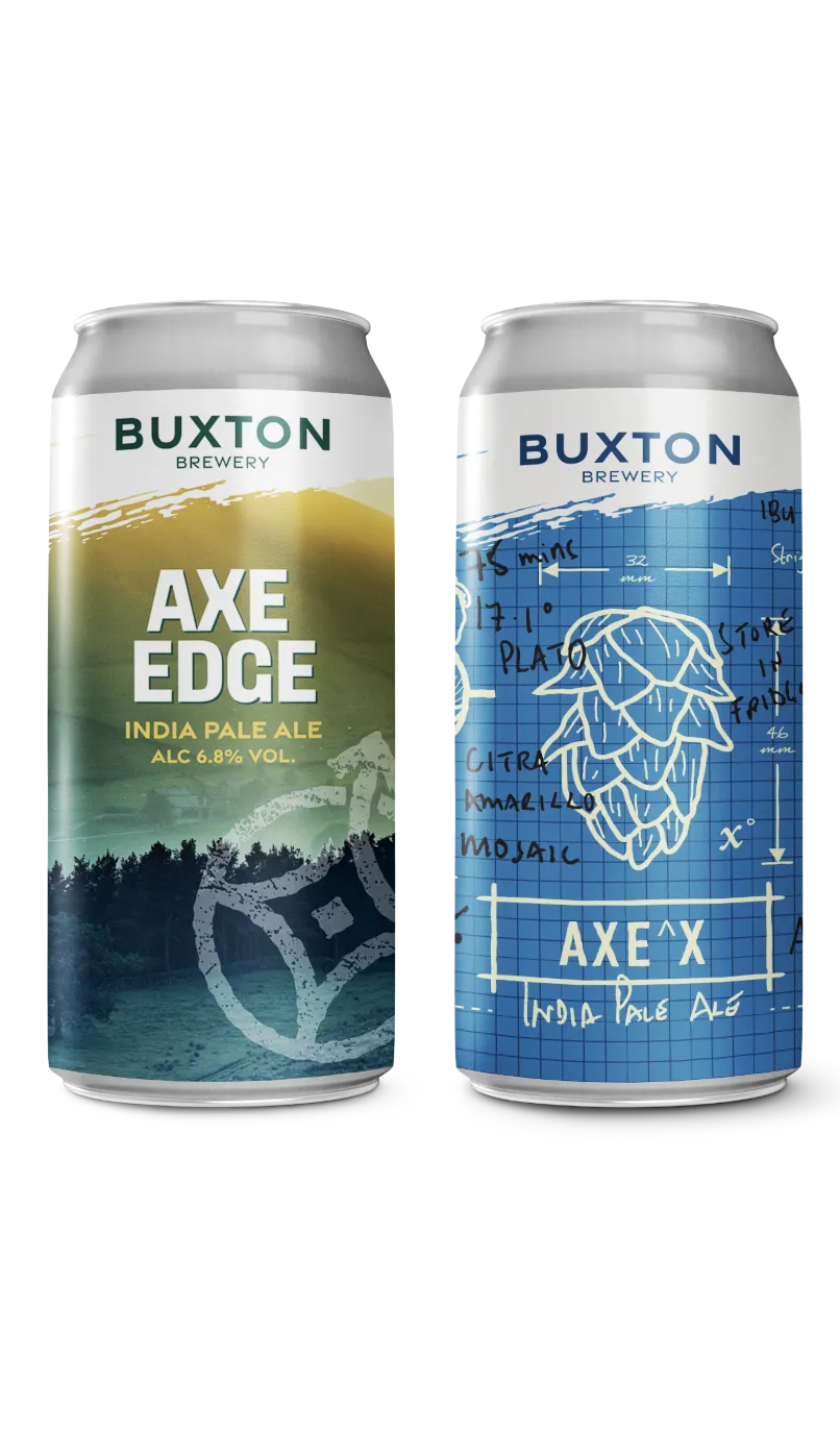 Buxton Axe Pack IPA ølkasse 12 bokser humlet