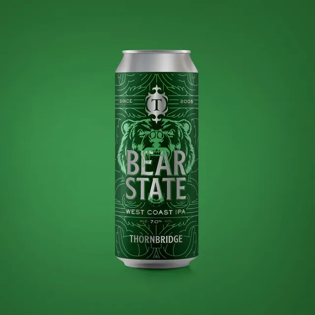 Thornbridge Bear State IPA ølboks 440ml furu