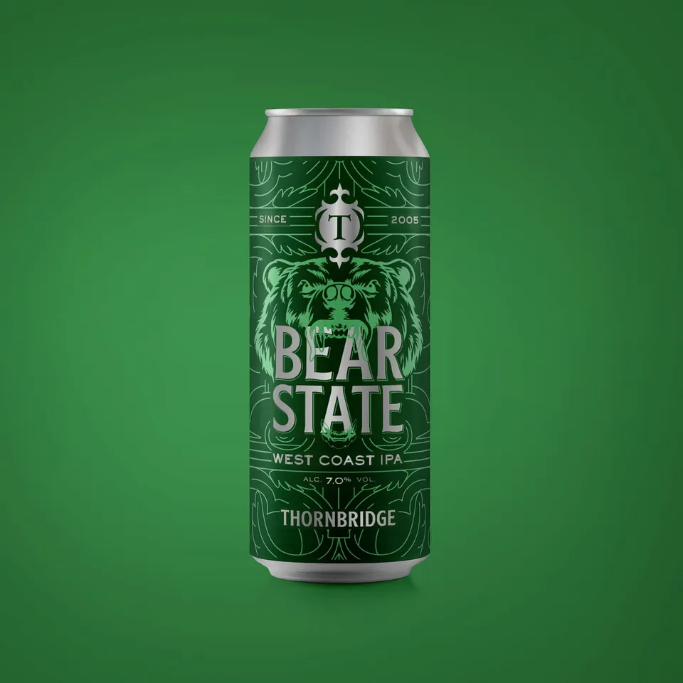 Thornbridge Bear State IPA ølboks 440ml furu