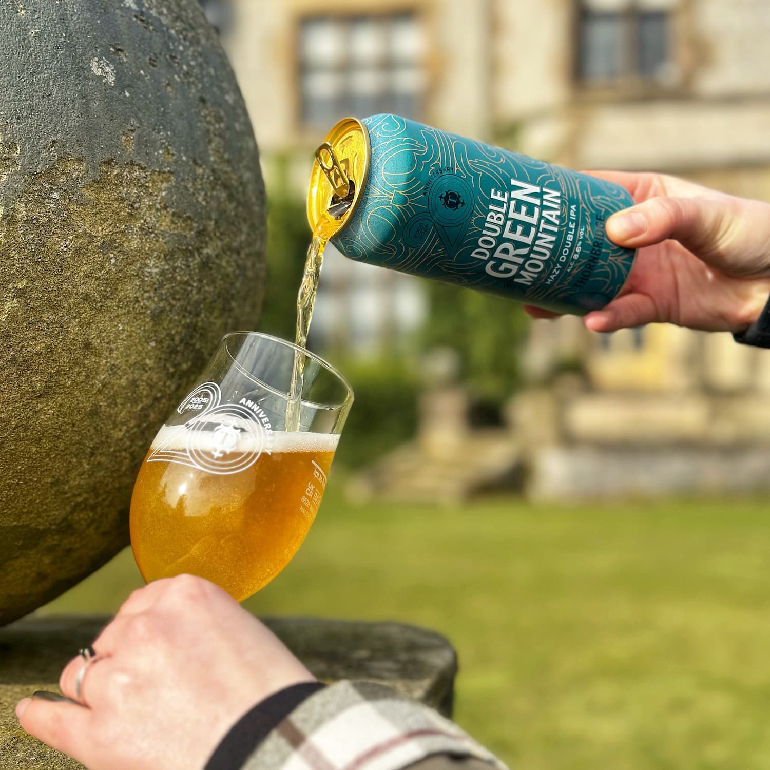 Thornbridge Double Green Mountain IPA øl boks 440ml 8,6%
