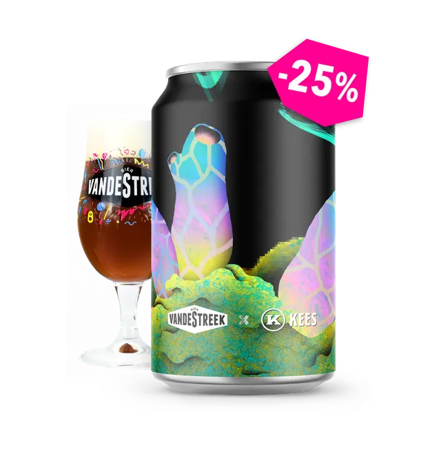 Vanderstreek Barely Barley Wine øl boks 33cl fatpreget