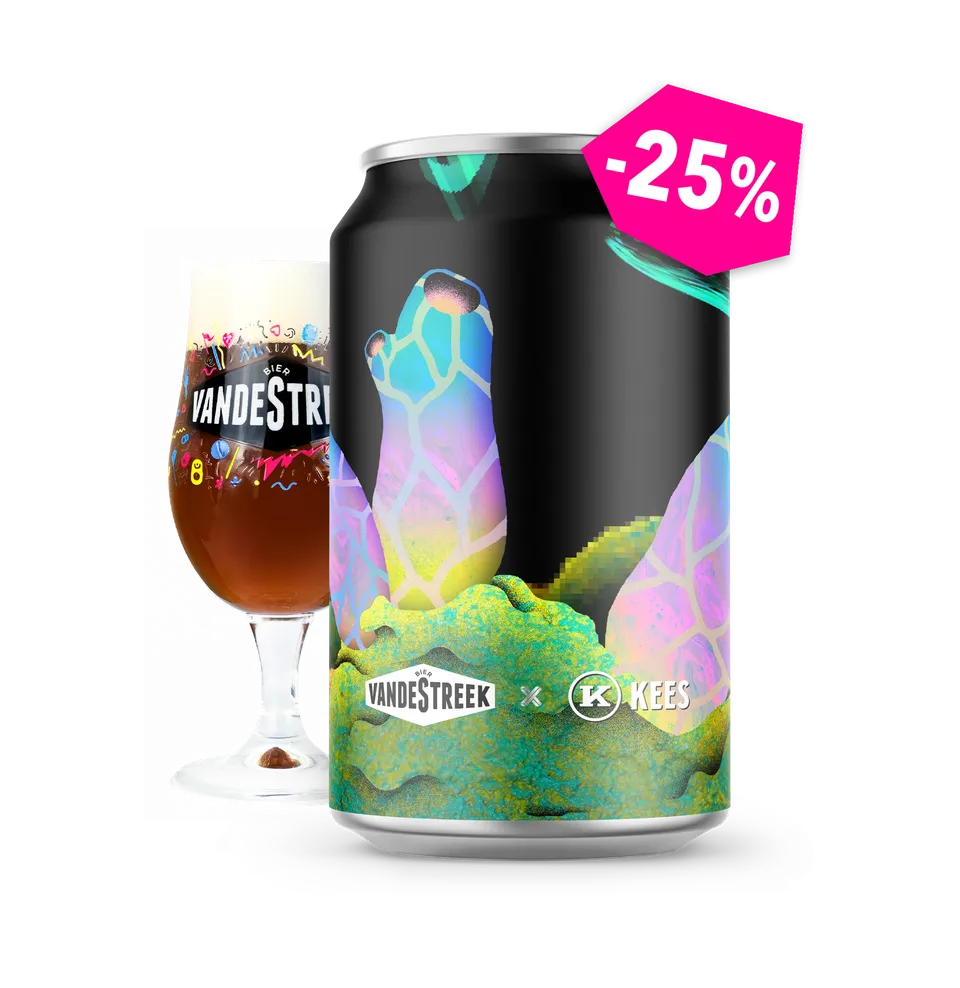 Vanderstreek Barely Barley Wine øl boks 33cl fatpreget